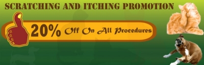 scratching and itching banner